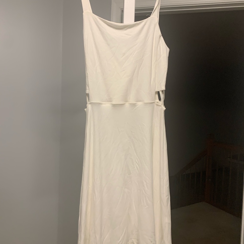 never worn cream garage dress